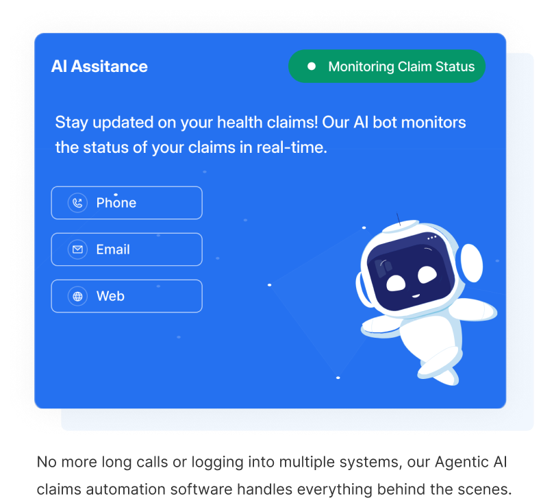 Claim AI Assitence