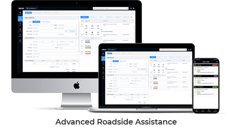 Advanced Roadside Assistance website